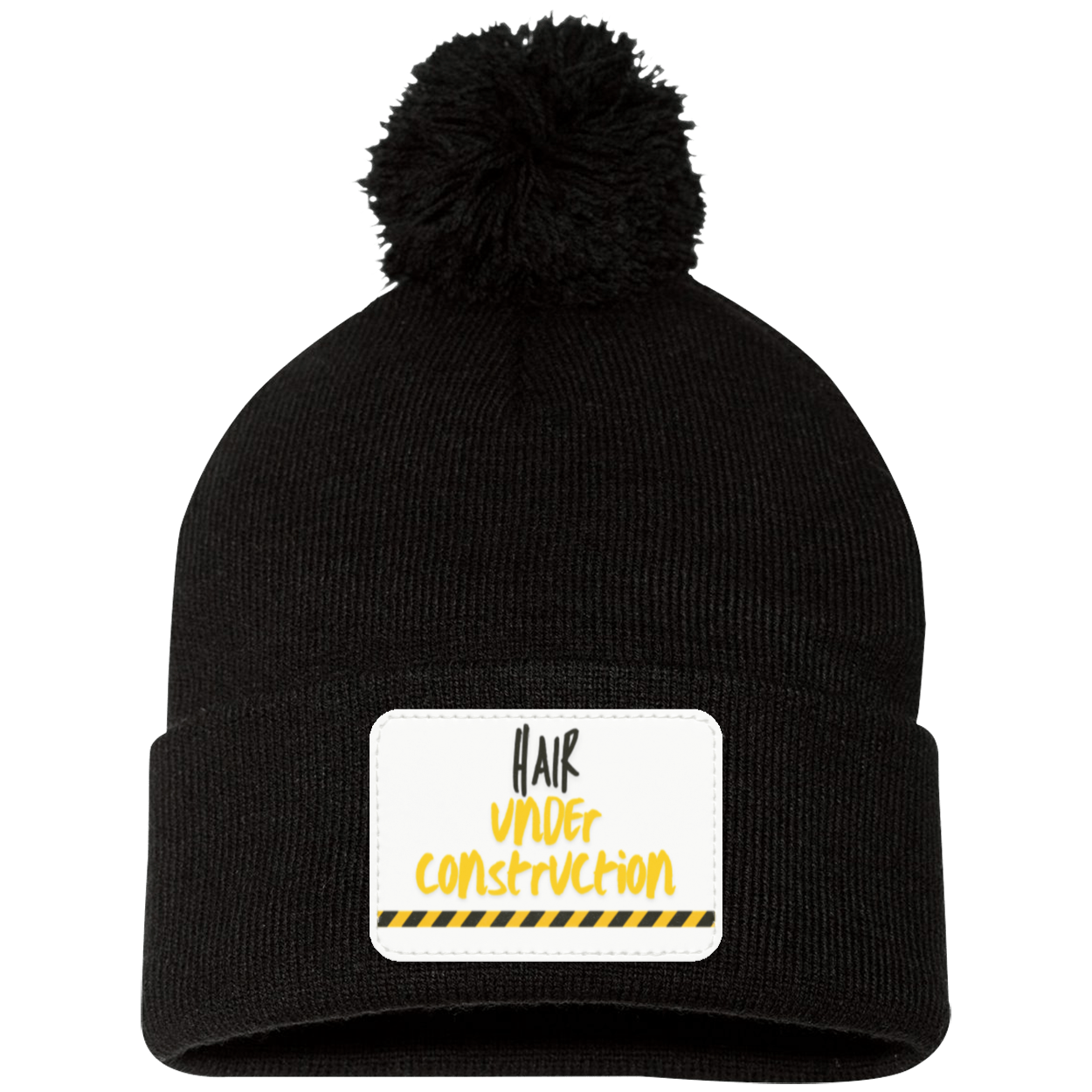 Hair Under Construction Beanie