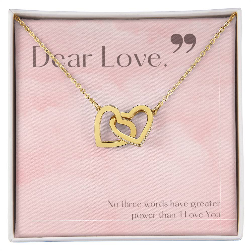 Interlocking Hearts Necklace