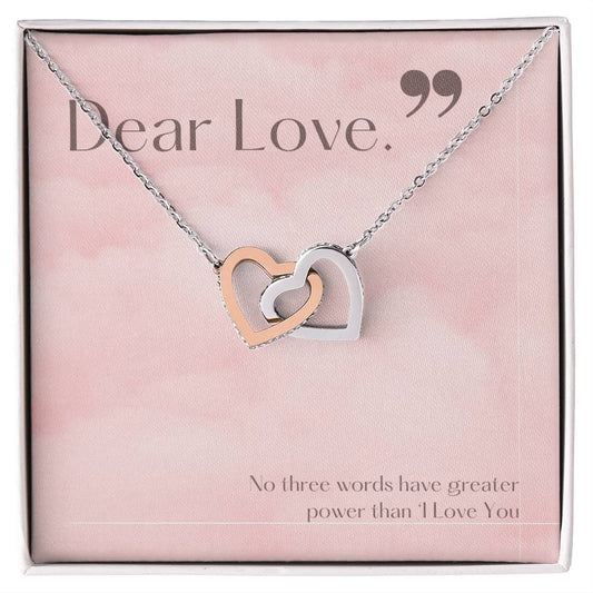 Interlocking Hearts Necklace