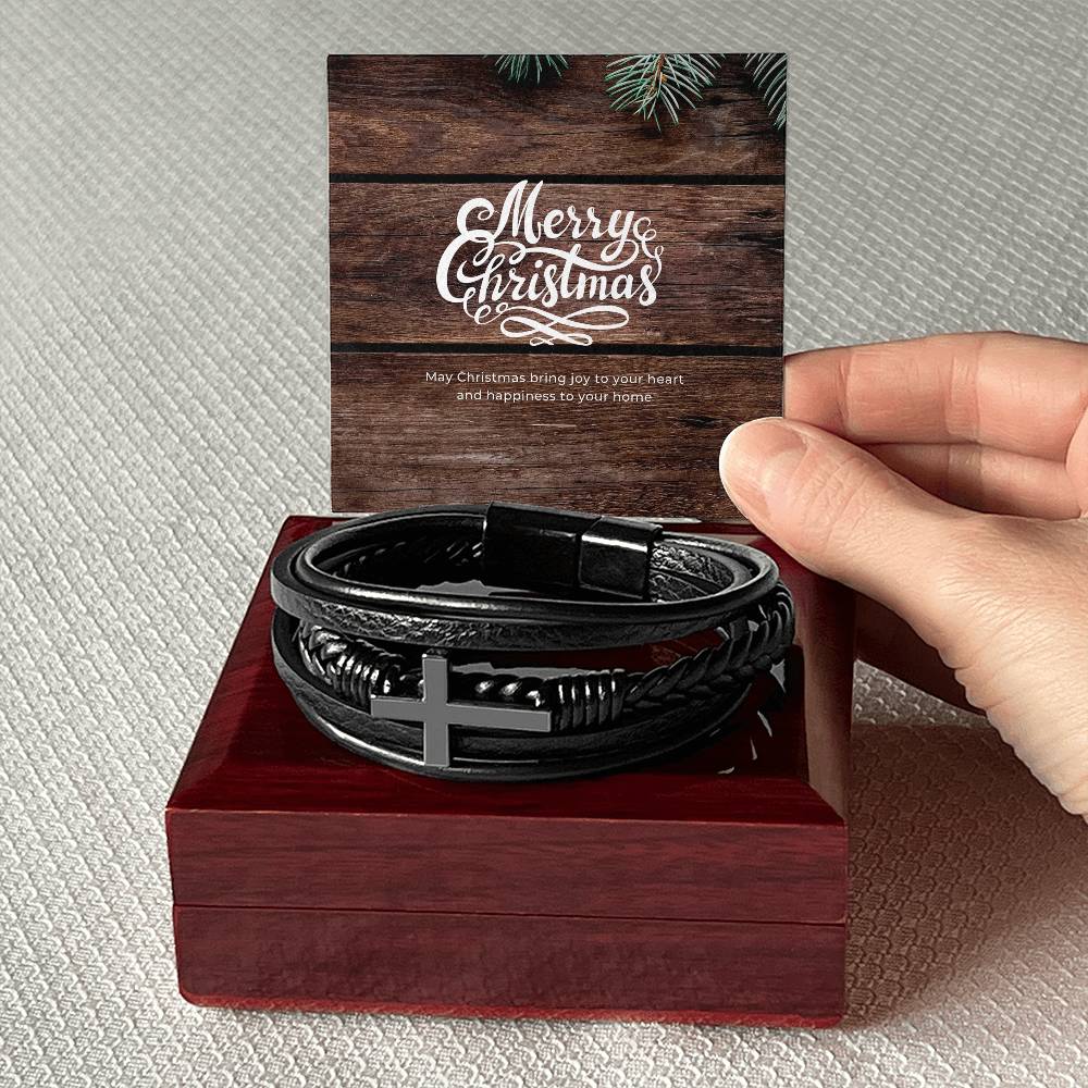 Men's Cross Bracelet